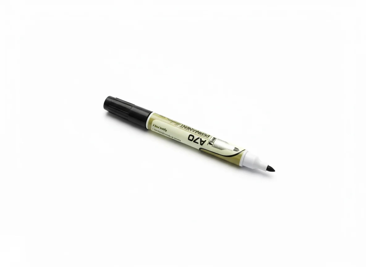 Permanent marker, black