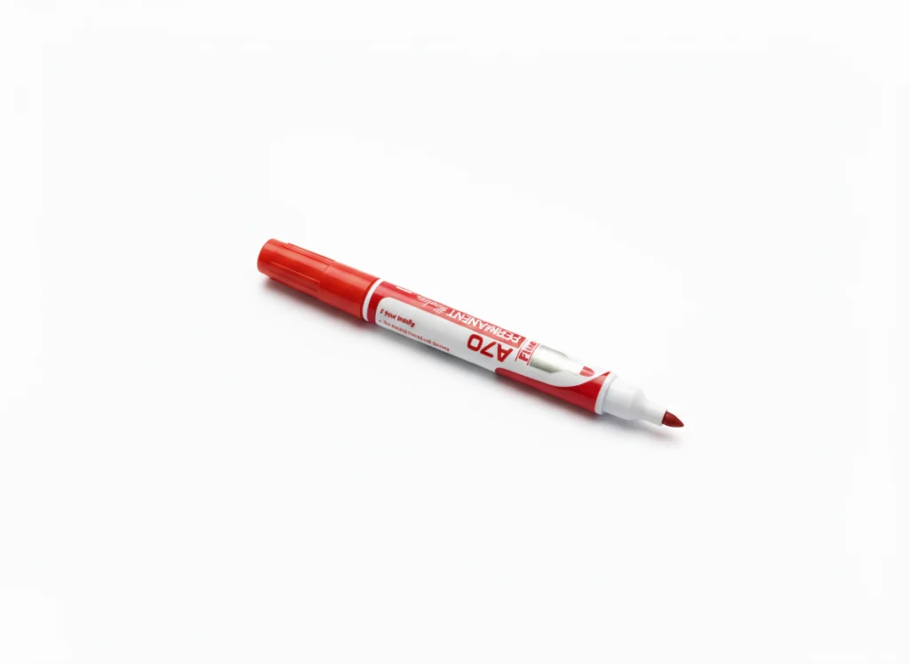 Permanent marker, red