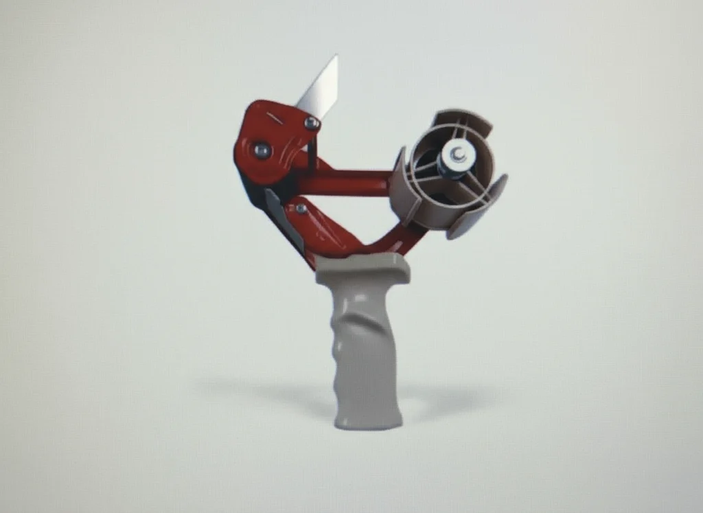 Metal safety tape dispenser 50mm