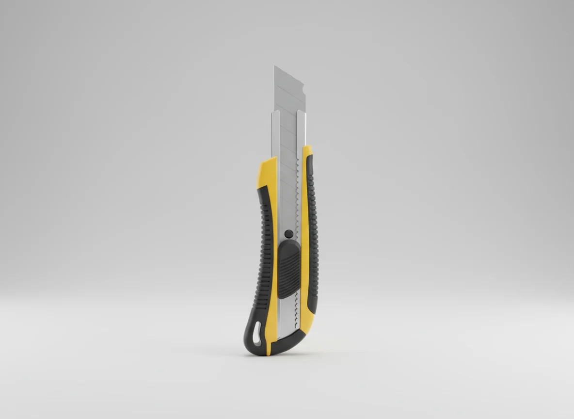 Deli metal cutter with snap-off blade
