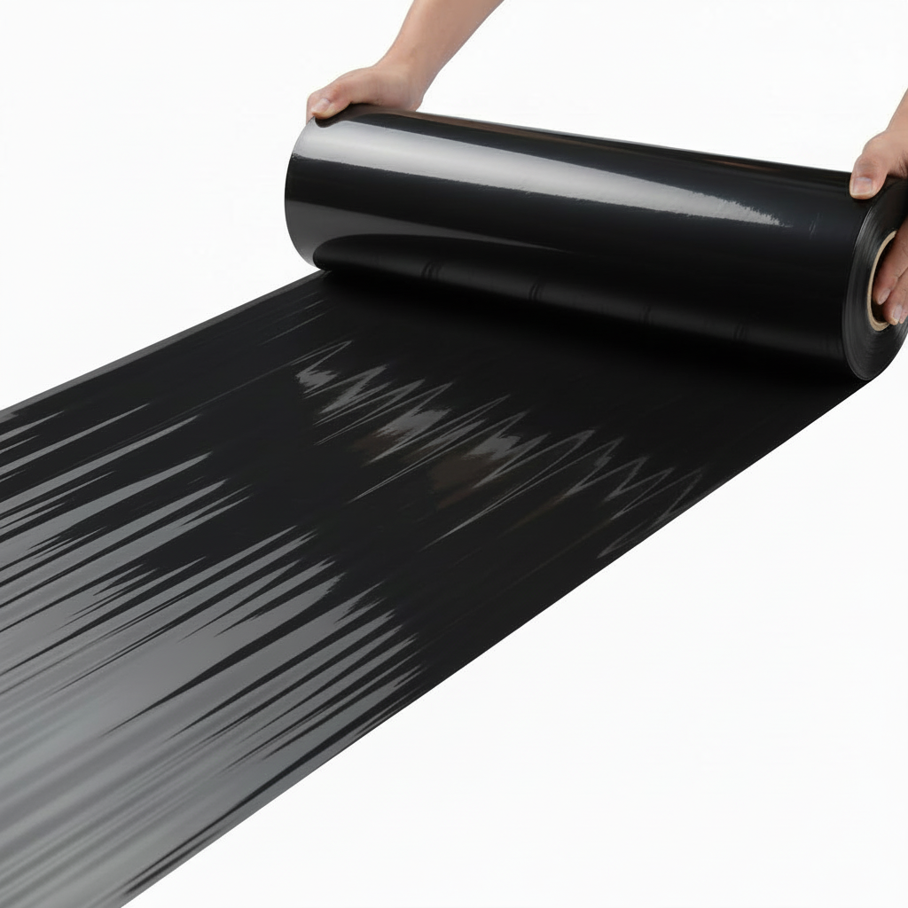 STRECH FILM ΜΑΥΡΟ 50cm (1,6 kg)