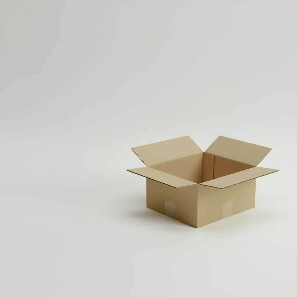 Single-wall e-shop box 15x15x15 cm