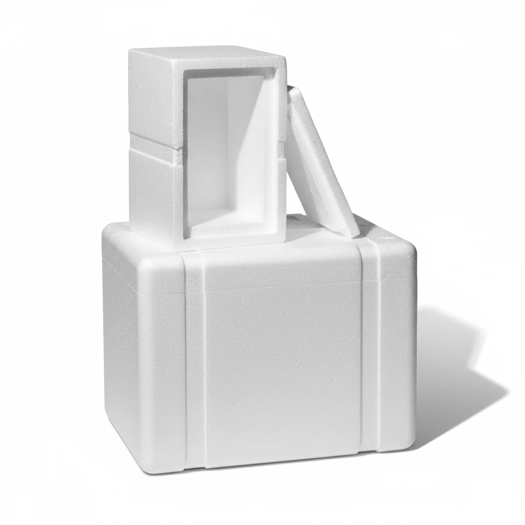 Polystyrene box